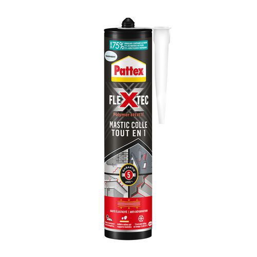 Mastic colle tout en un Flextec - Pattex