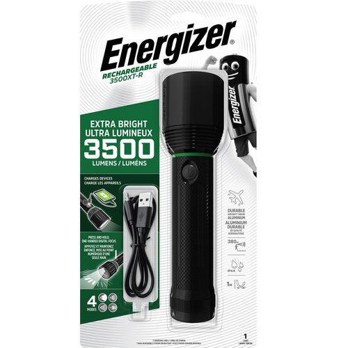 Krachtige metalen zaklamp - 3500 lm - Energizer