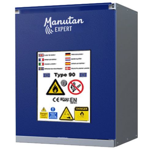 Armoire basse batterie lithium passif - 1 porte - Manutan Expert
