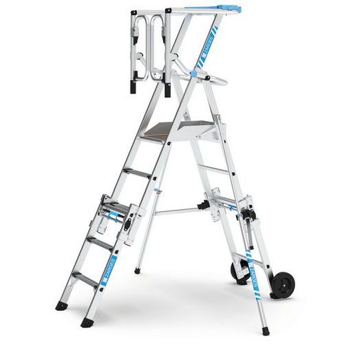 Platform ZAP Masterflex Plus S - 5 tot 12 treden - Zarges