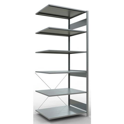 Lichte stelling Easy-Fix - Enkelzijdig - H 2500 mm - gegalvaniseerd - Schulte