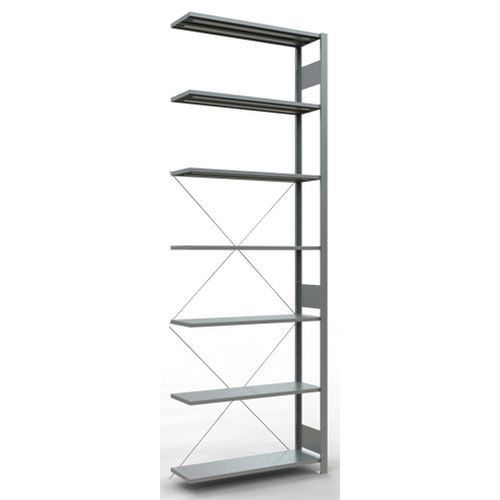 Rayonnage léger Easy-Fix - Simple face- H3000 mm - galvanisé - Schulte