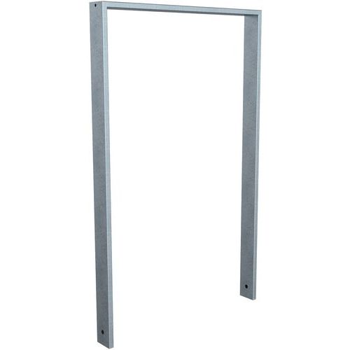 Fietsaanleunbeugel staal 80x20 mm zonder tussenbuis - Schake