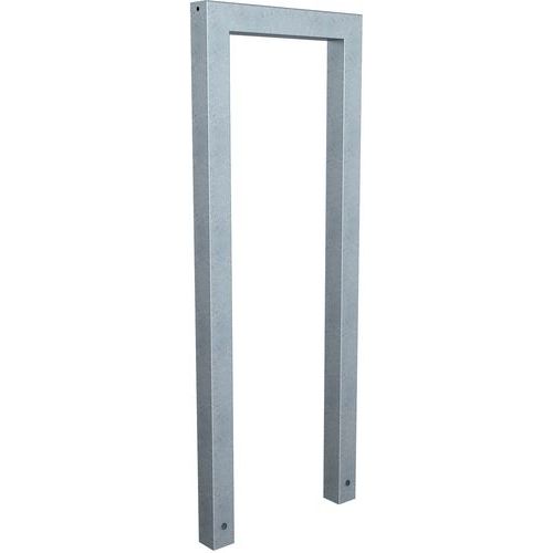 Fietsaanleunbeugel met of zonder vierkante buis 60x60 mm - Schake