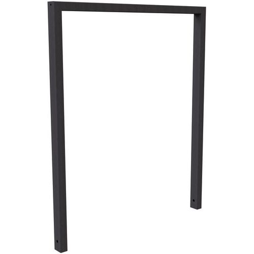 Fietsaanleunbeugel rechthoekig zonder tussenbuis - Schake