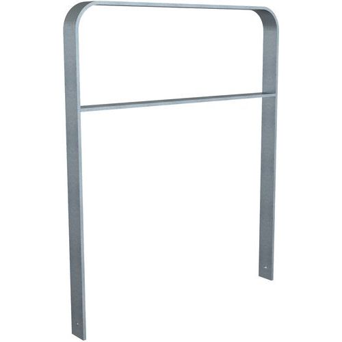 Fietsaanleunbeugel met tussenbuis plat staal - Schake