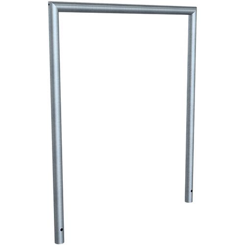 Fietsaanleunbeugel rechthoekig thermisch verzinkt - Schake