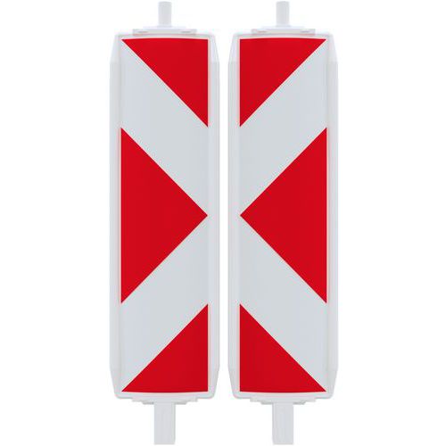 Geleidebaak kunststof type 60 klasse 1 Pijl Dubbelzijdig - Schake