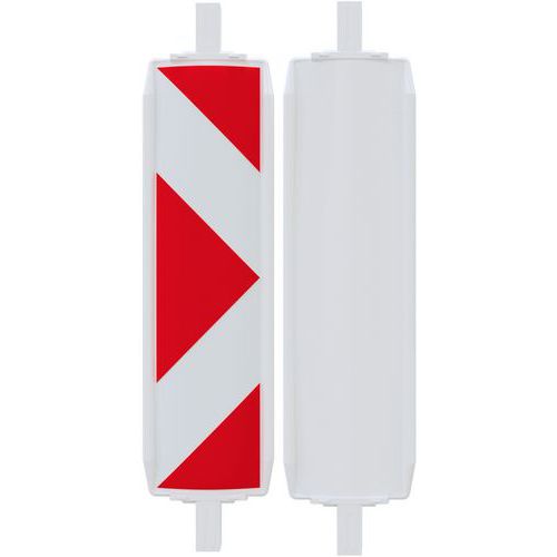 Geleidebaak kunststof type 60W - klasse 2 - Pijl - Eenzijdig - Schake