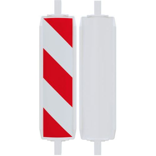 Geleidebaak kunststof 60W klasse 2 - Gearceerd - Enkelzijdig - Schake