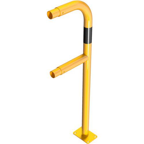 Eindpaal voor beschermleuning 48 mm - Schake