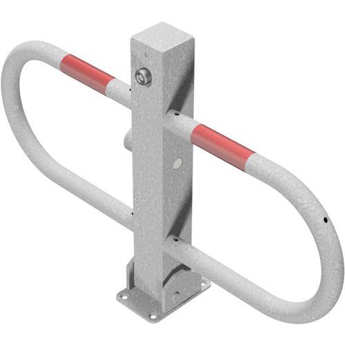 Parkeerbeugel inklapbaar met driehoekslot reflecterend - Schake