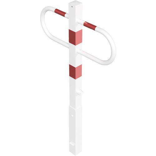 Parkeerbeugel verwijderbaar met reflecterend driehoekslot - Schake