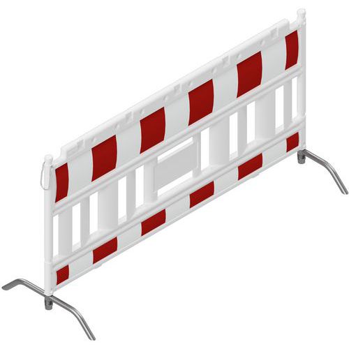 Afzethek Euro 2 met draaibaar stalen poten - Schake