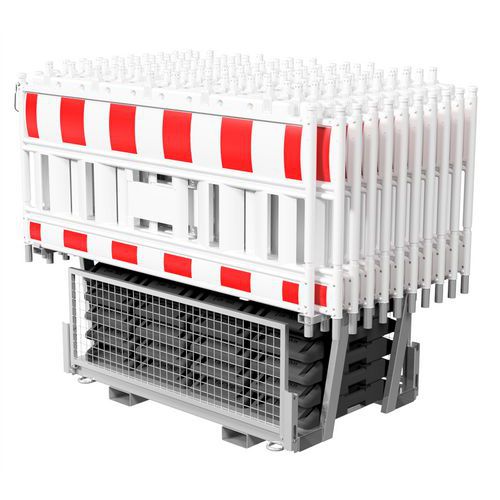 Afzethek met voet type 33420KA set 4 RA1/A Nox - Schake