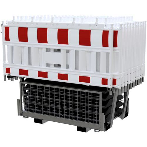 Afzethek met voet type 33520KA2 set 4 RA1/A Nox Light - Schake