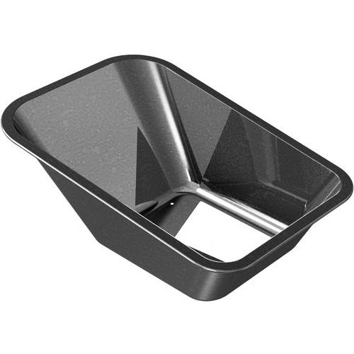 Reservebak voor kruiwagen wanddikte 1.25 mm - 90 l - Schake