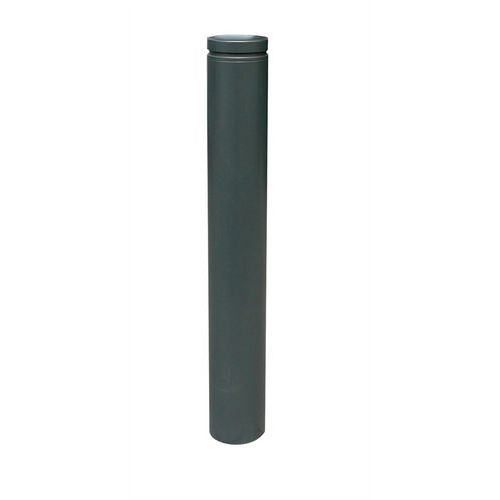 Afzetpaal uitneembaar, grondbus, driehoekslot - Ø193mm, H50cm - Schake