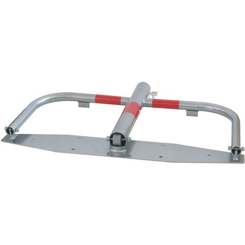 Parkeerbeugel inklapbaar gegalvaniseerd profielslot - Schake