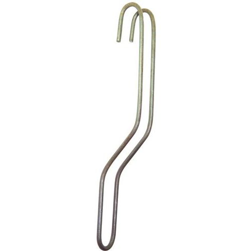 Bevestigingsgesp voor het ophangen van steigers aan een console - Schake