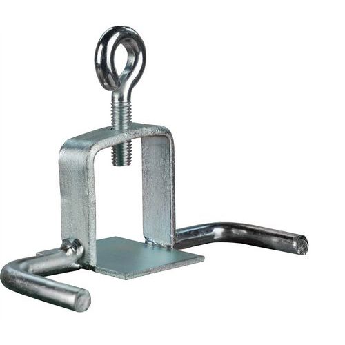 Bordklem gegalvaniseerd met haken voor steunbuis - Schake