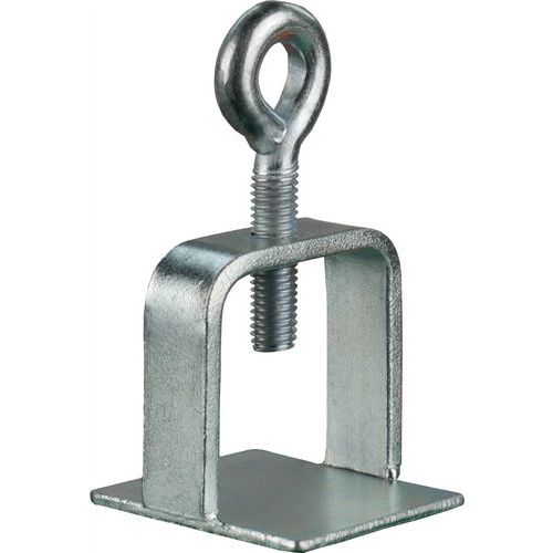 Bordklem gegalvaniseerd zonder oog voor steunbuis - Schake
