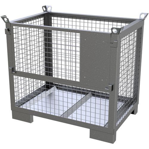 Palletcontainer met Eurorooster - Schake