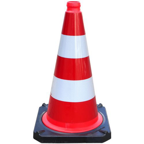 Verkeerskegel Bast TL reflecterend - Folie klasse 1 - Schake