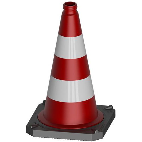 Verkeerskegel tweedelig - Schake