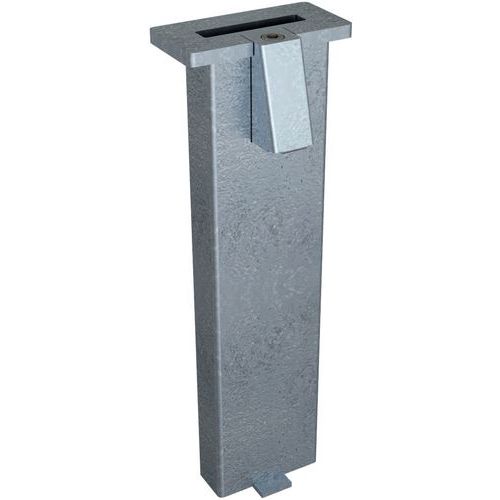 Grondbus met vergrendeling voor vierkant buis 80x12 en 80x10 - Schake