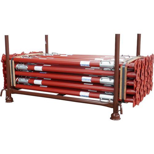 Stapelpallet met bekistingssteun - Schake