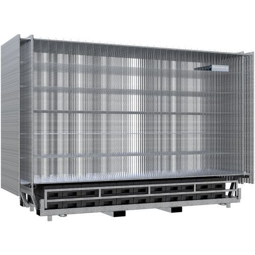 Bouwhek set professioneel met dubbele pallet Standaard - Schake