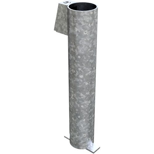 grondkoker met vergrendeling voor buispaal - Schake