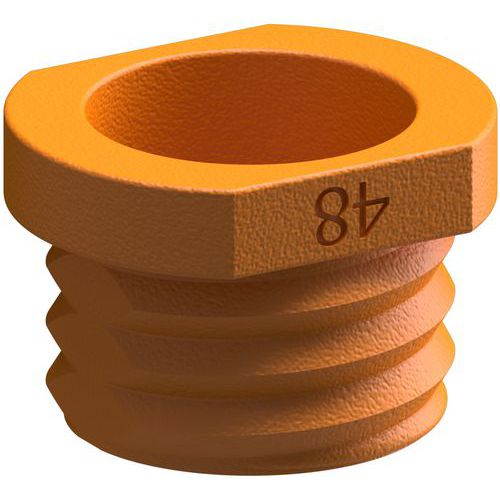 Schroefdraad ring voor grondkoker buispaal - Schake