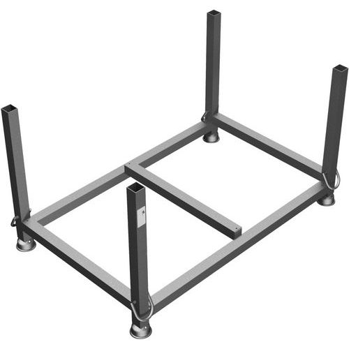 Stapelpallet met vierkante buis - Schake