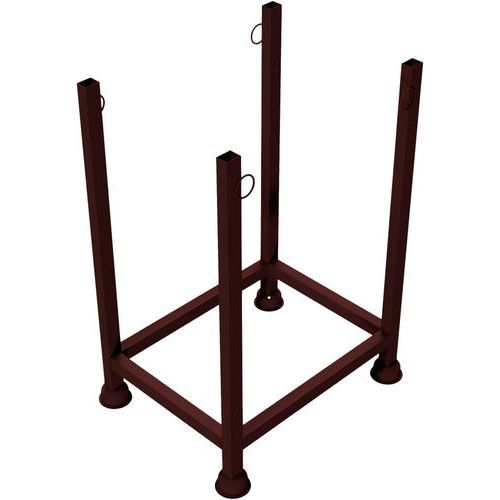 Stapelpallet met gelaste ringen - Schake