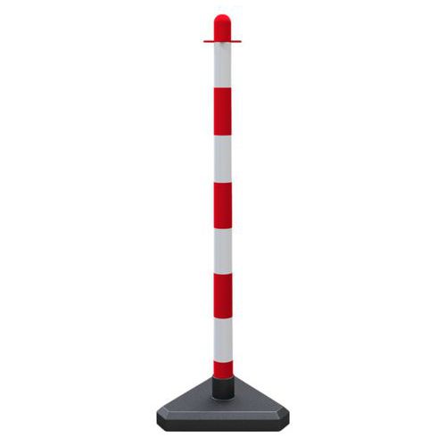 Kettingpaal kunststof driehoekig voet - Schake