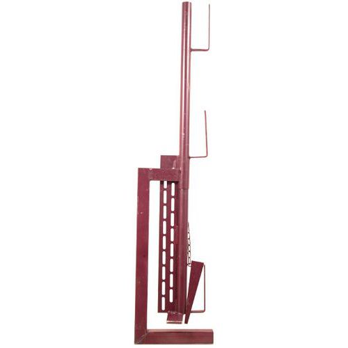 Leuningklem met verstelling door wig - Schake