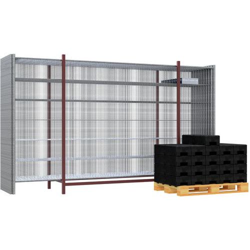 Bouwhek set Cloud - Schake