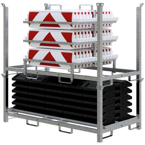 Bakenset type 60 - met RA2/B-folie - Enkelzijdig - Pijl - Schake