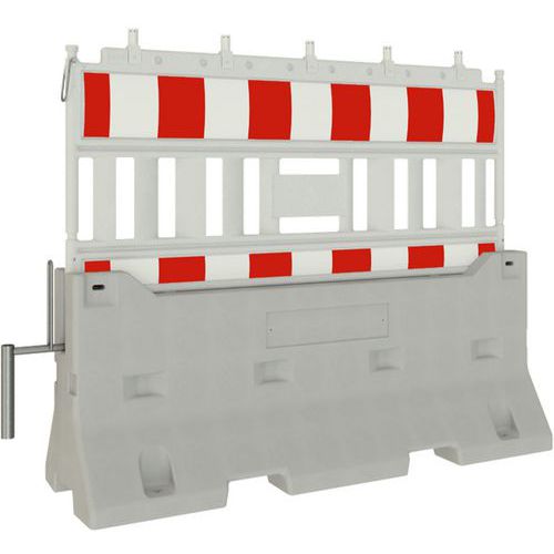 Afzethek beton vangrail barriere set 2 lampadapter Nox Light - Schake