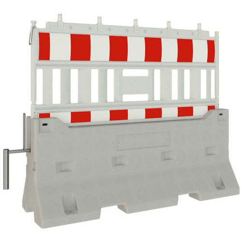 Afzethek beton vangrail barriere set 2 met lampadapter Ultra - Schake