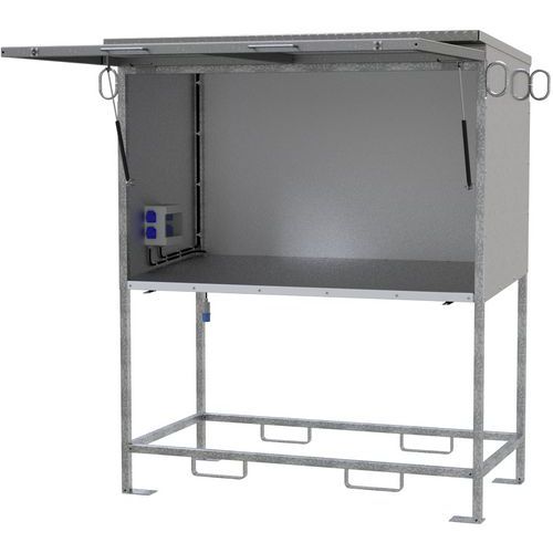 Mobiele plantafel met LED - Schake