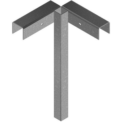 Hoekstuk voor ondersteuning houten schutting - Schake