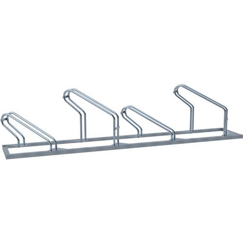 Fietsenrek - links afwisselend hoog en laag - Schake