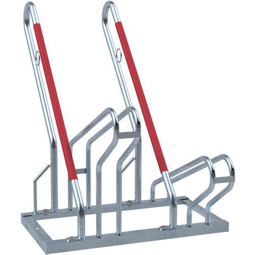 Fietsenrek met aanleunbeugel - 2 plaatsen - Schake