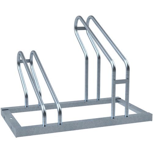 Fietsenrek met enkelzijdig rek 90° - Schake