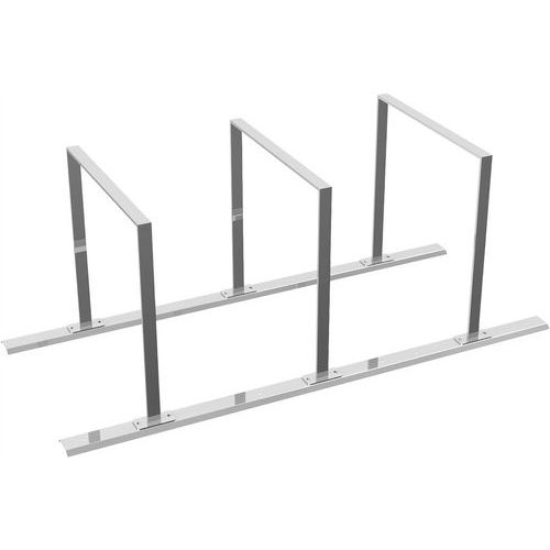 Fietsrek met aanleunbeugel voor rijopstelling - Schake