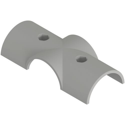 Verbindingsstuk aluminium voor barriereleuning - Schake