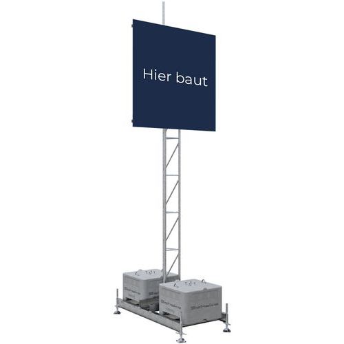 Billboard zonder spot voor reclame-uiting - Schake